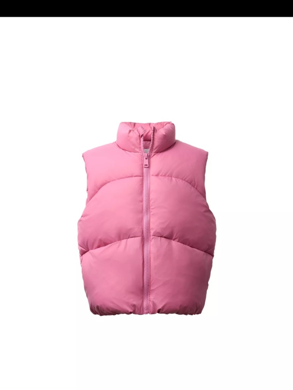 ZARA Kids Pink Puffer Vest - Sleeveless Zip Front Size 1½ Years, 3 Years NWT